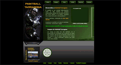 Desktop Screenshot of paintballtarragona.es